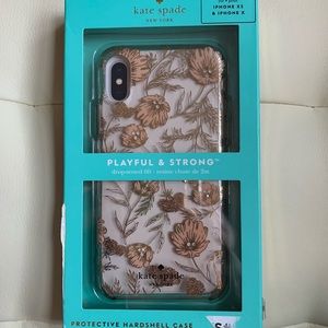 Kate Spade Floral iPhone XS Case